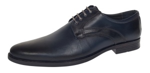 Oferta Pantofi Probati/Purtati barbati, eleganti, piele naturala, Bleumarin - GKR03BL