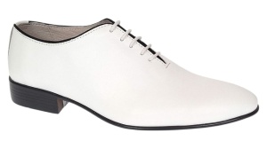 Pantofi barbati albi eleganti din piele naturala Elion - 024AN - Img 6