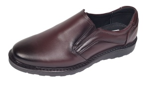 Pantofi barbati casual din piele naturala Army Bordeaux CORSAEVIS - Img 10