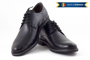 Pantofi barbati casual din piele naturala box - 335NBOX - Img 3