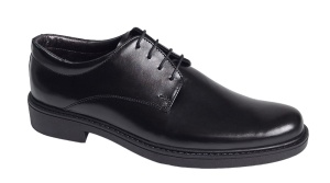 Pantofi barbati casual din piele naturala box, Negru, Alexander Rome AREZO
