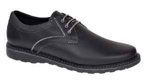 Pantofi barbati casual din piele naturala - Corsa Negru Siret