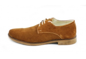 Pantofi barbati casual din piele naturala intoarsa - CARLO MD - Img 3