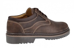 Pantofi barbati casual din piele naturala maro - Model Mark Bufo 3MBF - Img 4