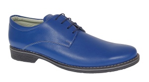 Pantofi barbati casual din piele naturala - Model Albastru P80