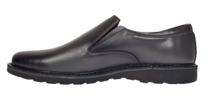 Pantofi barbati casual din piele naturala - Model Corsa Gri - Img 4