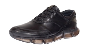 Pantofi barbati casual din piele naturala, negru, Zidan SIR121N - Img 6