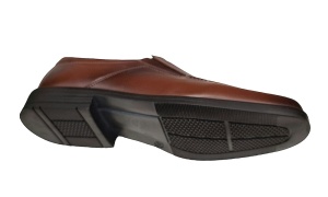 Pantofi barbati casual maro din piele naturala fara siret GKR48M - Img 2