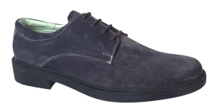 Pantofi barbati casual piele naturala intoarsa Alexander Rome - Arezo Gri Vel Marimea 42 - Img 3