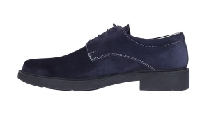 Pantofi barbati, casual, piele naturala intoarsa, Bleumarin, Rome AREZO - Img 2