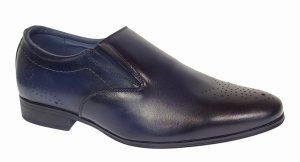 Pantofi barbati eleganti din piele naturala - 889BLM Marimea 40 - Img 3
