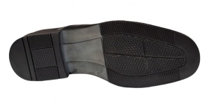 Pantofi barbati, eleganti, din piele naturala, cu elastic, Negru, ADYNEL - Img 6