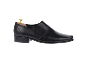 Pantofi barbati eleganti din piele naturala, cu elastic - NICX3EL - Img 3