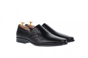 Pantofi barbati eleganti din piele naturala, elastic - NIC03EL - Img 2
