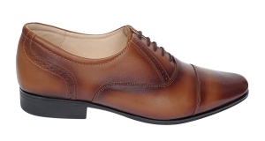 Pantofi barbati eleganti din piele naturala maro 893MD - Marimea 40 - Img 2