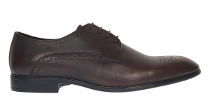 Pantofi barbati eleganti din piele naturala maro milenium Lucas Shoes - LUK01ML Marimea 41 - Img 7
