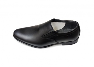 Pantofi barbati eleganti din piele naturala - Model Negru 890NBOX - Img 3