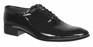 Pantofi barbati eleganti din piele naturala Negru LAC LMOD1NLAC - Img 10
