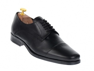 Pantofi barbati eleganti din piele naturala, Negru NIC02NVFS