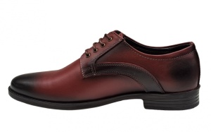 Pantofi barbati eleganti piele naturala - Model Visiniu GKR31VIS - Img 3