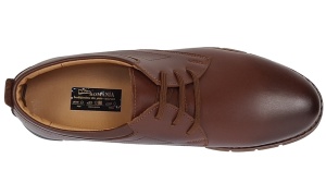 Pantofi barbati sport din piele naturala maro GKR57M - Img 9