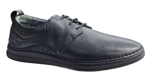 Pantofi casual barbati din piele naturala - Model Negru Colin 547N - Img 2