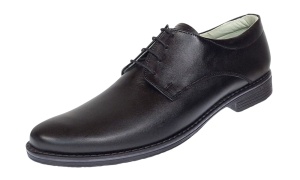 Pantofi casual barbati - Model negru din piele naturala 859N - Img 4