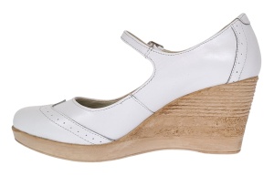 Pantofi dama casual din piele naturala Alb Box - P104ABOX - Img 7