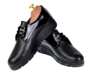 Pantofi dama casual din piele naturala Box cu Lac - Model Negru MIONBOXLAC - Img 5