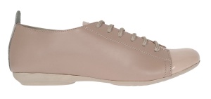 Pantofi dama casual din piele naturala cu varf lacuit - Emma Bej P09BB - Img 6