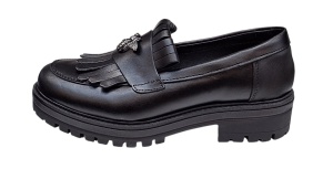 Pantofi dama casual din piele naturala culoare neagra Sasha - Img 4
