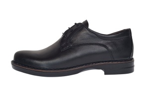 Pantofi dama casual din piele naturala culoare Negru P102N1N - Img 2