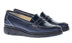 Pantofi dama casual din piele naturala, foarte comozi - P105BLBOXLAC - Img 3