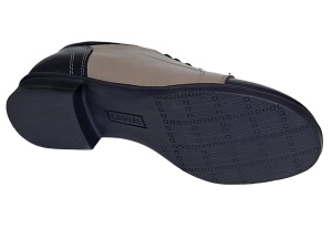 Pantofi dama casual , din piele naturala , Gri - Bleumarin P53GRIBL - Img 6
