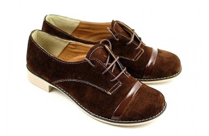 Pantofi dama casual din piele naturala (Intoarsa) - MINAM - Img 3