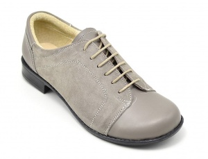 Pantofi dama casual din piele naturala - Model Gri P53GRIBV Marimea 39 - Img 6