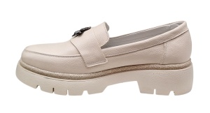 Pantofi dama casual din piele naturala - Model Sweet Cream Bee - Img 3