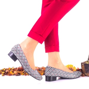 Pantofi dama casual din piele naturala NA234 - Img 3