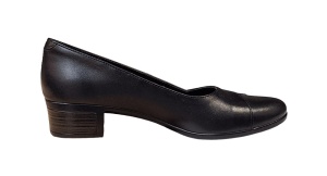 Pantofi dama casual din piele naturala Negru BOX - STD04N - Img 4