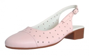 Pantofi dama casual din piele naturala Nud - NA252NUDP - Img 7