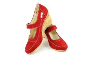Pantofi dama din piele naturala, foarte comozi - P9154RVEL - Img 5