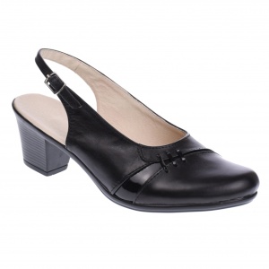 Pantofi dama eleganti, piele naturala, Made in Romania, PS36N - Img 1