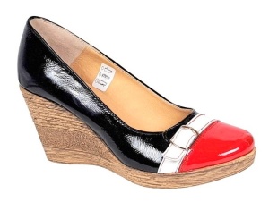 Pantofi dama piele naturala cu platforme de 7 cm PTEARAN3