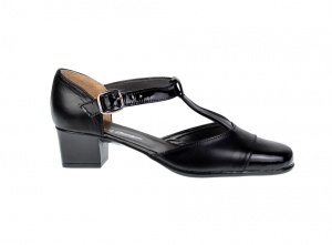 Pantofi dama piele naturala cu varf lacuit - eleganti S1NLAC - Img 2