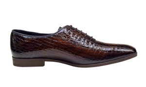 Pantofi eleganti pentru barbati piele naturala croco Maro GKR70M - Img 4