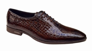 Pantofi eleganti pentru barbati piele naturala croco Maro Marimea 41