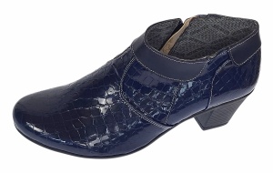 Reducere Marimea 41 Botine dama din piele naturala cu fermoar LMV4CRBLBT - Img 4
