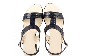 Reduceri Sandale dama din piele naturala - Model Negru LS7NBOX - Img 2
