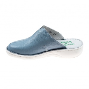 Saboti medicali femei, Blu Sky din piele naturala box, Med-Line BR298BLUSKY - Img 2