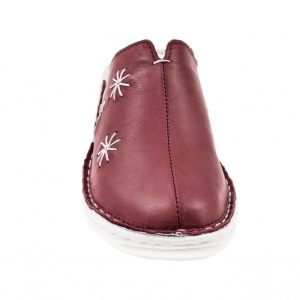 Saboti medicali femei, Henna din piele naturala box, Med-Line BR298HENNA - Img 2